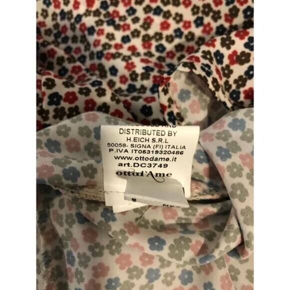 Anthropologie ottod'Ame Floral Western Buttondown Blouse - Picture 10 of 11